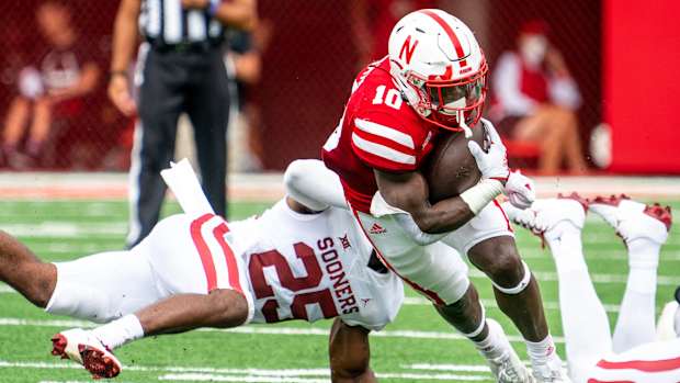 Anthony Grant 2022 Nebraska vs Oklahoma football USATSI_19063174